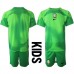 Billige Brasilien Målmand Børnetøj Udebanetrøje til baby VM 2022 Kortærmet (+ korte bukser)